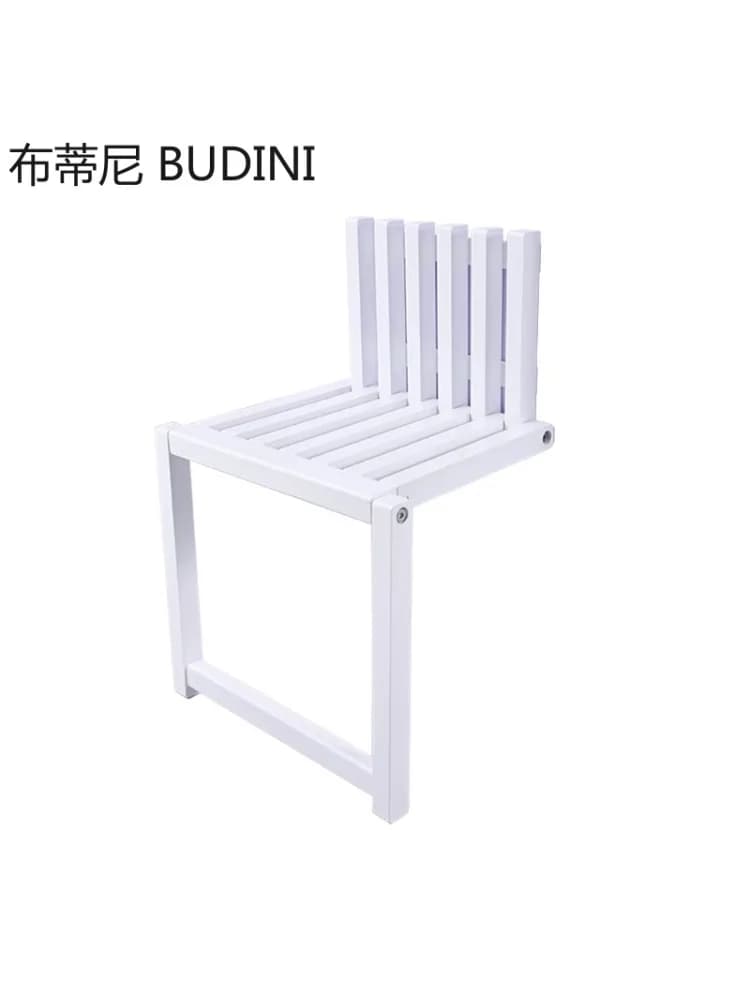 Chaise pliante murale en bois massif, pour porche, porte, armoire à chaussures, repose-pieds caché, salle de bain, balcon, salon