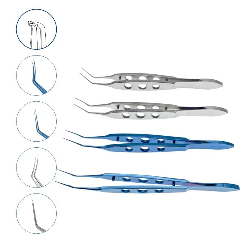 Pince à capsulorhexis de Style Utrata, Instruments chirurgicaux ophtalmiques, outils