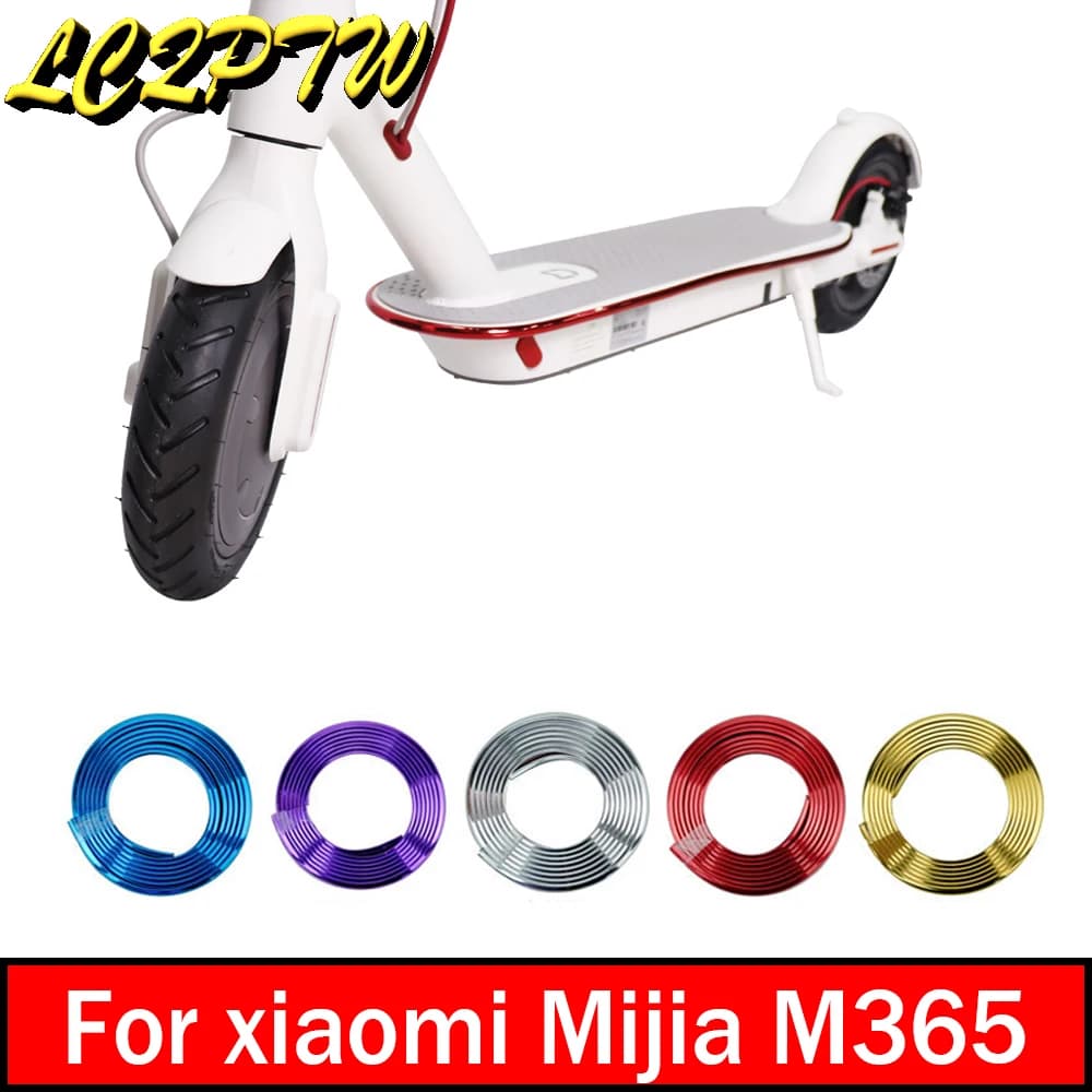 Bandes de protection du corps du Scooter pour Xiaomi Mijia M365 Pro, bande décorative Anti-collision, pièce de Scooter électrique