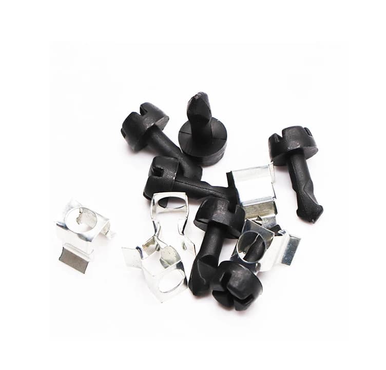 Plaque de protection supérieure pour moteur de voiture, 10 pièces, couvercle à vis, attache à Clip adapté pour VW Passat B5