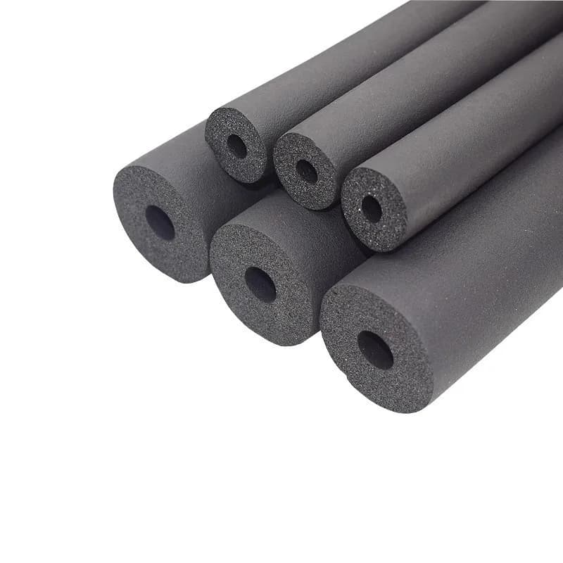 Isolation de tuyau en mousse PPR noire de 6 mm à 32 mm, support de tuyauterie étanche, gaine thermique tubulaire de protection, raccord de climatisation