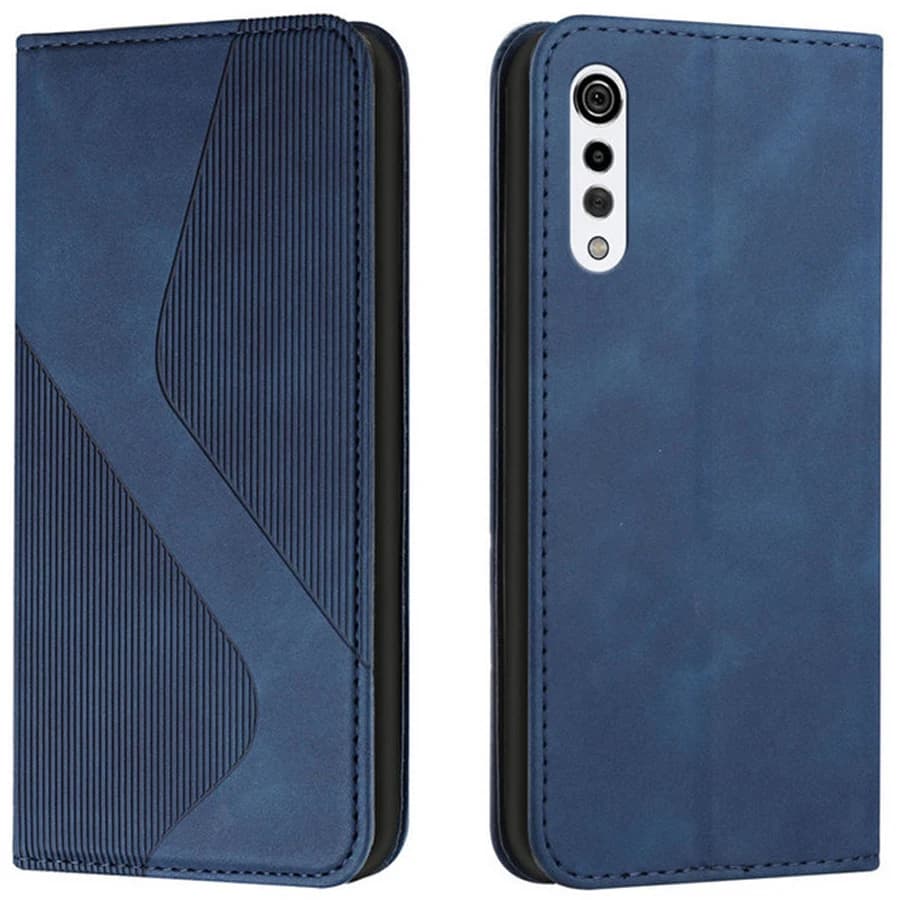 Étui à rabat pour LG Velvet 5G 4G, étui portefeuille Texture cuir, fente pour carte magnétique, livre Funda pour LG Velvet 2 Pro