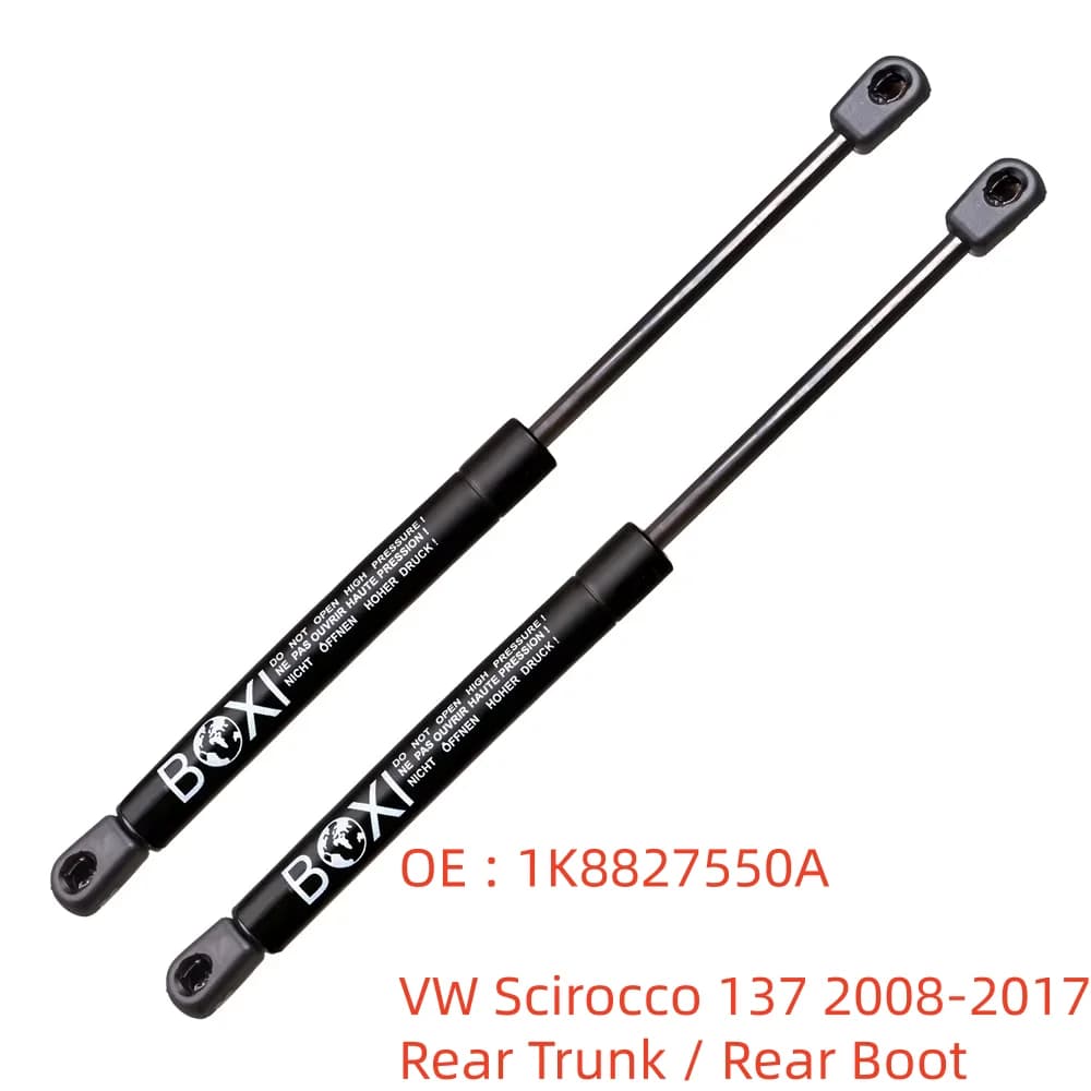 BOXI 2Pcs Amortisseurs de coffre arrière à ressort à gaz 1K8827550A pour VW Scirocco 137 2008 - 2017 Coupé
