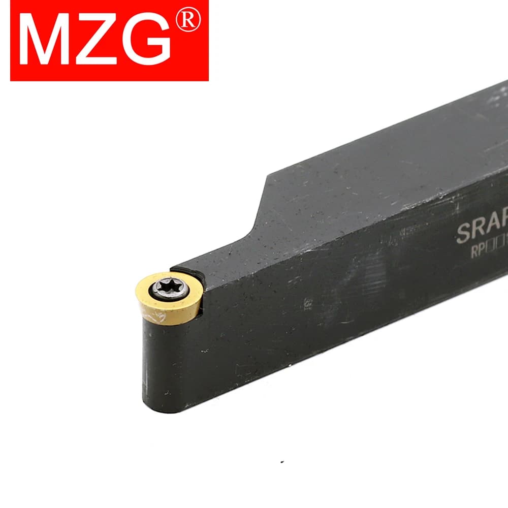 MZG SRAPR SRAPR1616 SRAPR2020 SRAPR2525 outil de tournage externe 1616 2020 2525 CNC tour Machine tige de coupe RPMT carbure Insert