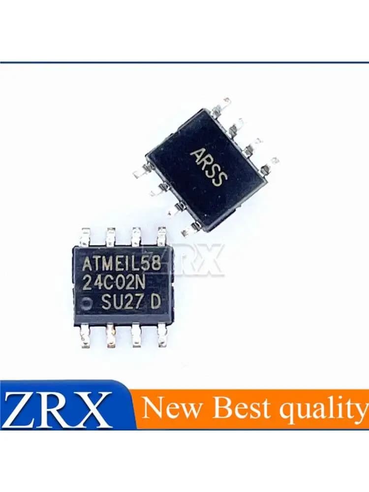 Circuit intégré SOP-8, 5 pièces/lot, nouveau, AT24C02 24C02N, bonne qualité, en Stock