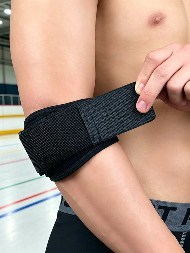 Sangles de soutien pour coudières de Compression sportive, avec coussinet en GEL et bande réglable pour golfeur de Tennis, soulage la tendinite, la douleur de l'avant-bras