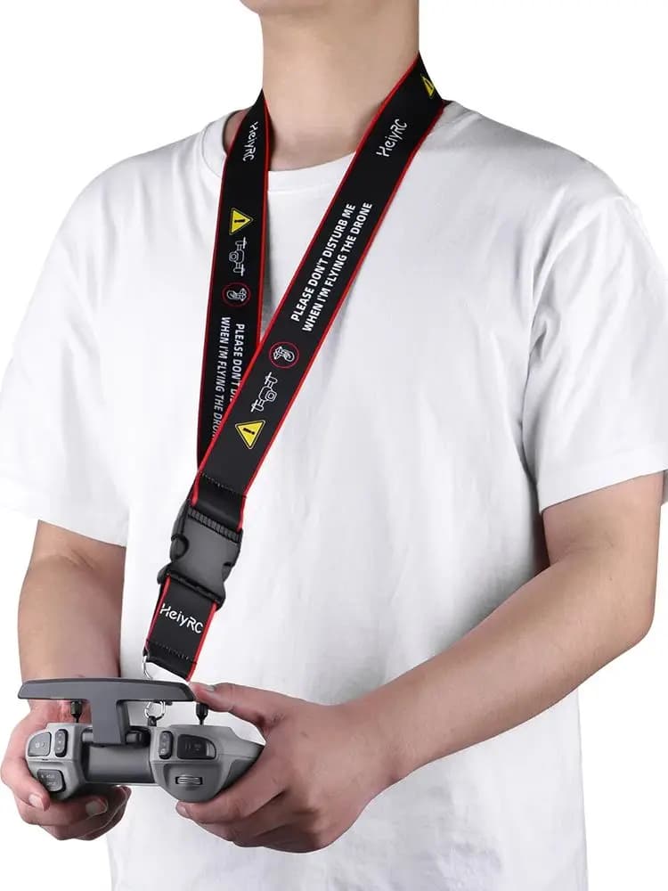 Lanière de cou à crochet pour télécommande, 3.8CM de largeur, pour Drone DJI FPV Combo/Avata Phantom 3 4, sangle de sécurité, accessoires