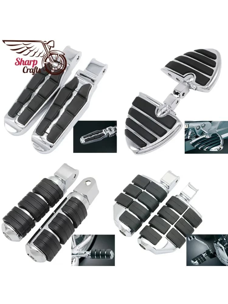 Repose-pieds avant de motocyclette pour Honda Fury VTX1800, repose-pieds pour modèles de Sabre Stateline