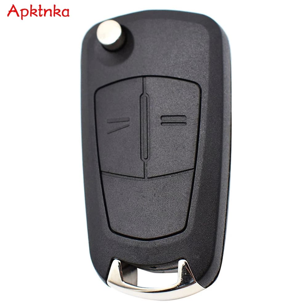 Apktnka – coque de clé télécommande de voiture, pour Vauxhall Opel Corsa D Astra H Signum Zafira B Combo Meriva A, Kit de réparation à 2 boutons