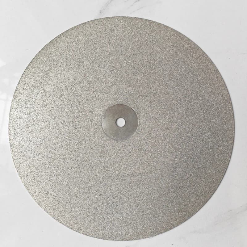 Disque de meulage 300mm 12 pouces, pierre de Jade, sculpture sur bois, outil de polissage, trou intérieur 12.7mm