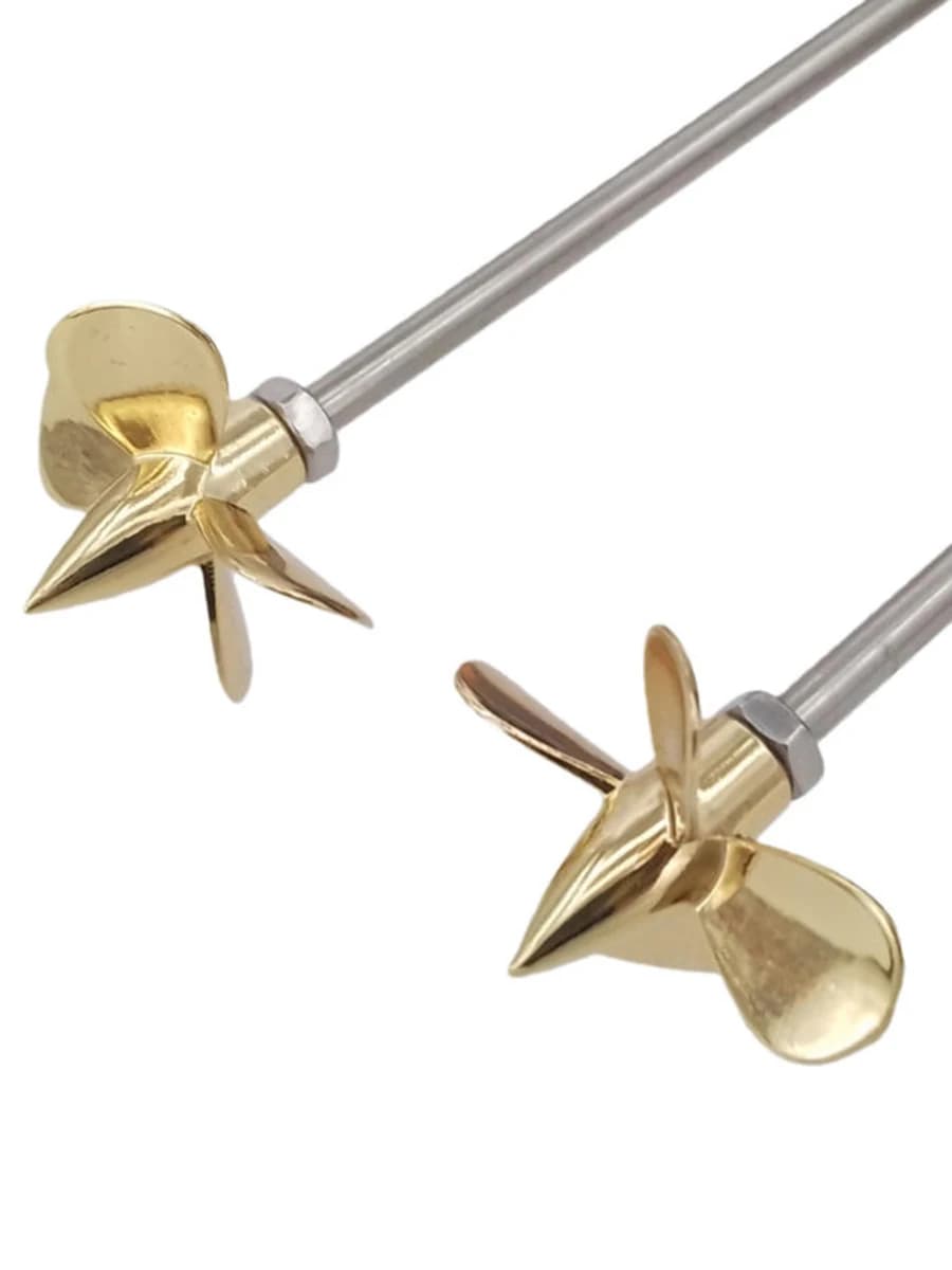 Hélice métallique à 4 têtes, 3mm M3 26mm, accessoire RH LH submergé pour bateau RC, échelle marine, avion, sous-marin Electrolux, 1 pièce