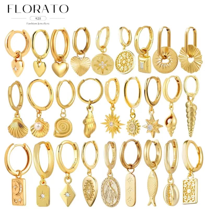 Boucles d'oreilles en argent Sterling 925, aiguille d'oreille, Style européen et américain, rondes et carrées, à la mode, cadeau d'anniversaire pour femmes