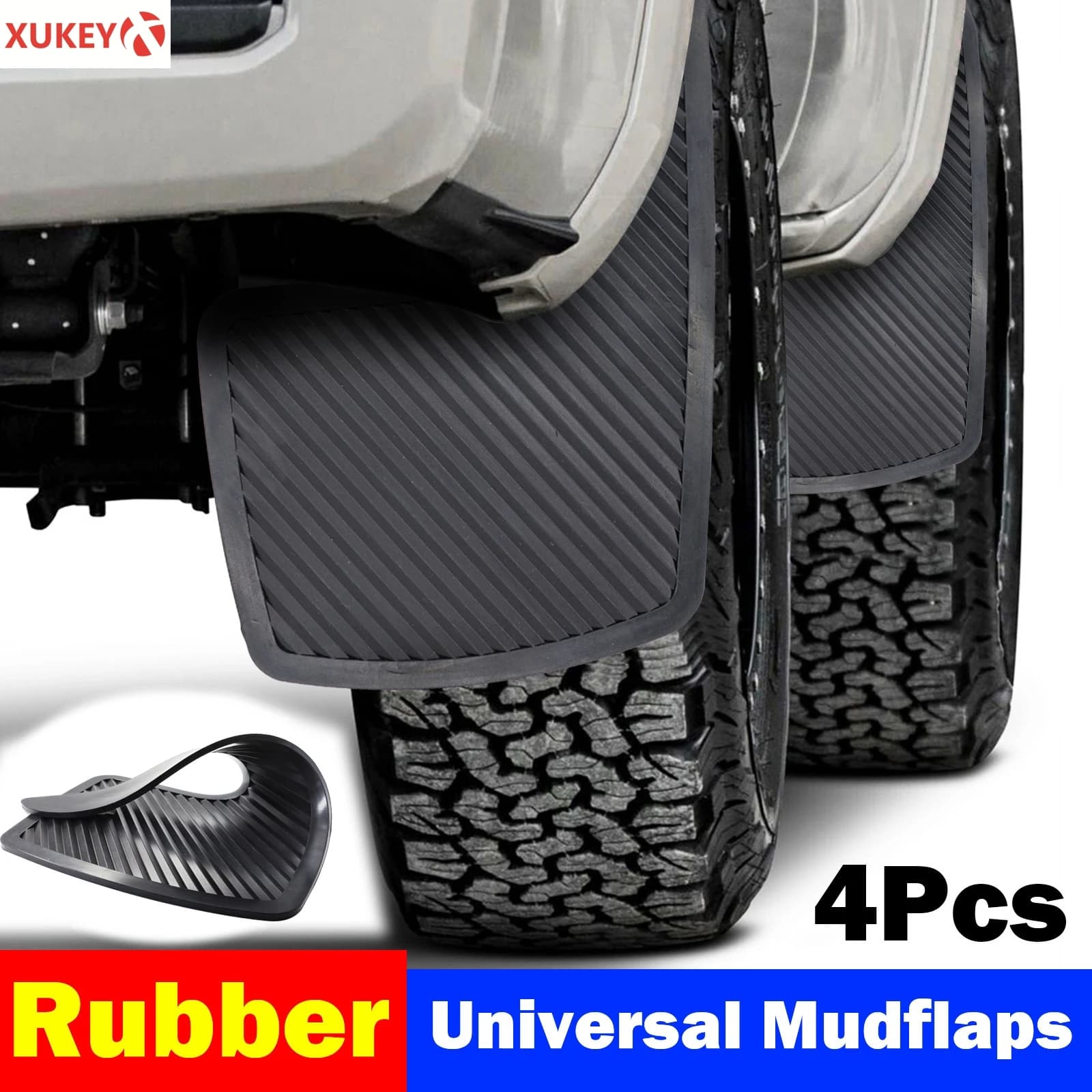 Garde-boue universel en caoutchouc pour voiture, 4 pièces, pour Suzuki Mitsubishi Mini Hyundai Toyota KIA Buick, taxable
