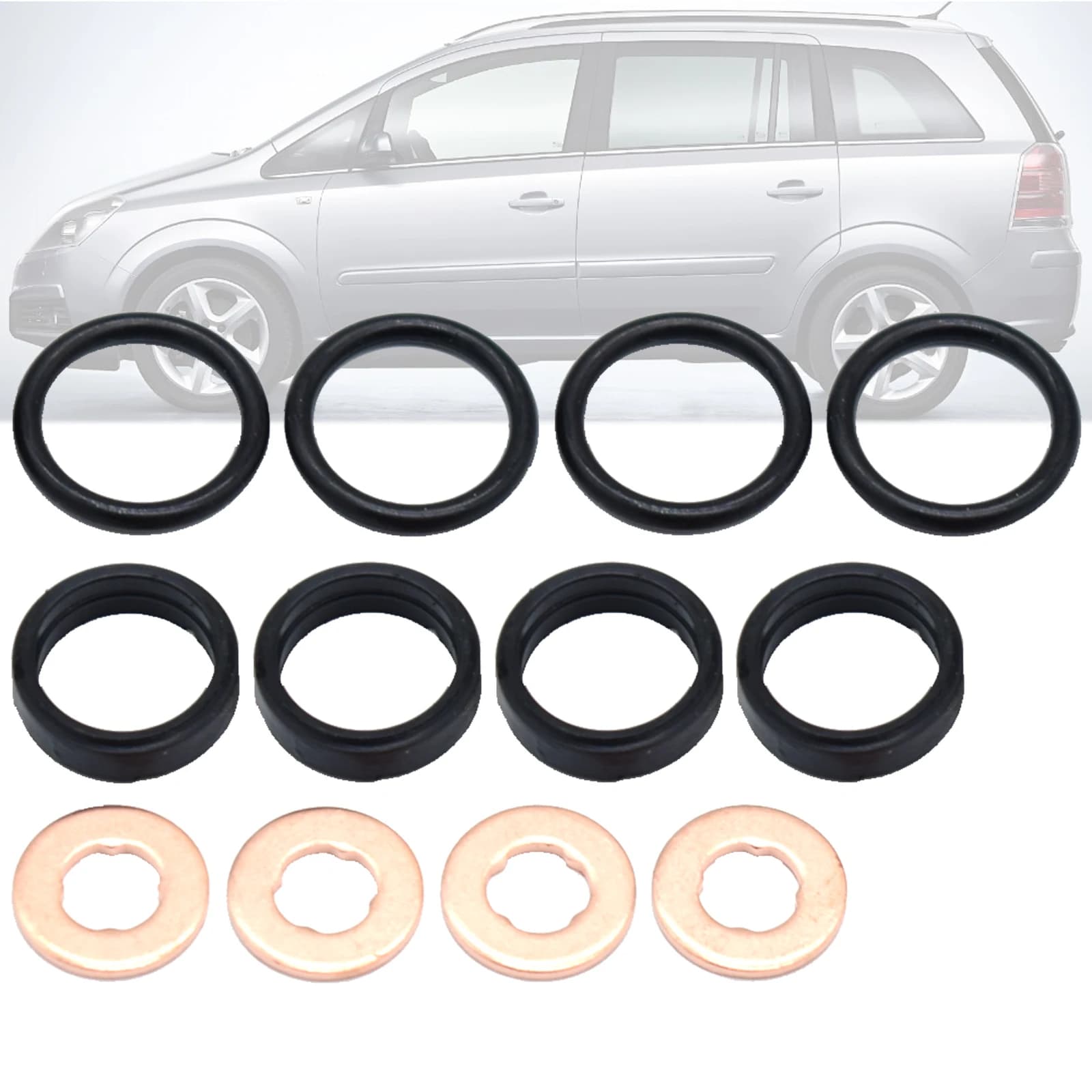 Kit de joint torique pour injecteur de carburant, pour Opel Vauxhall Astra 2002 2003 2004 - 2008 1.4 1.6 1.7 CDTI TD 1.8 2.0 DI DTI 2.2