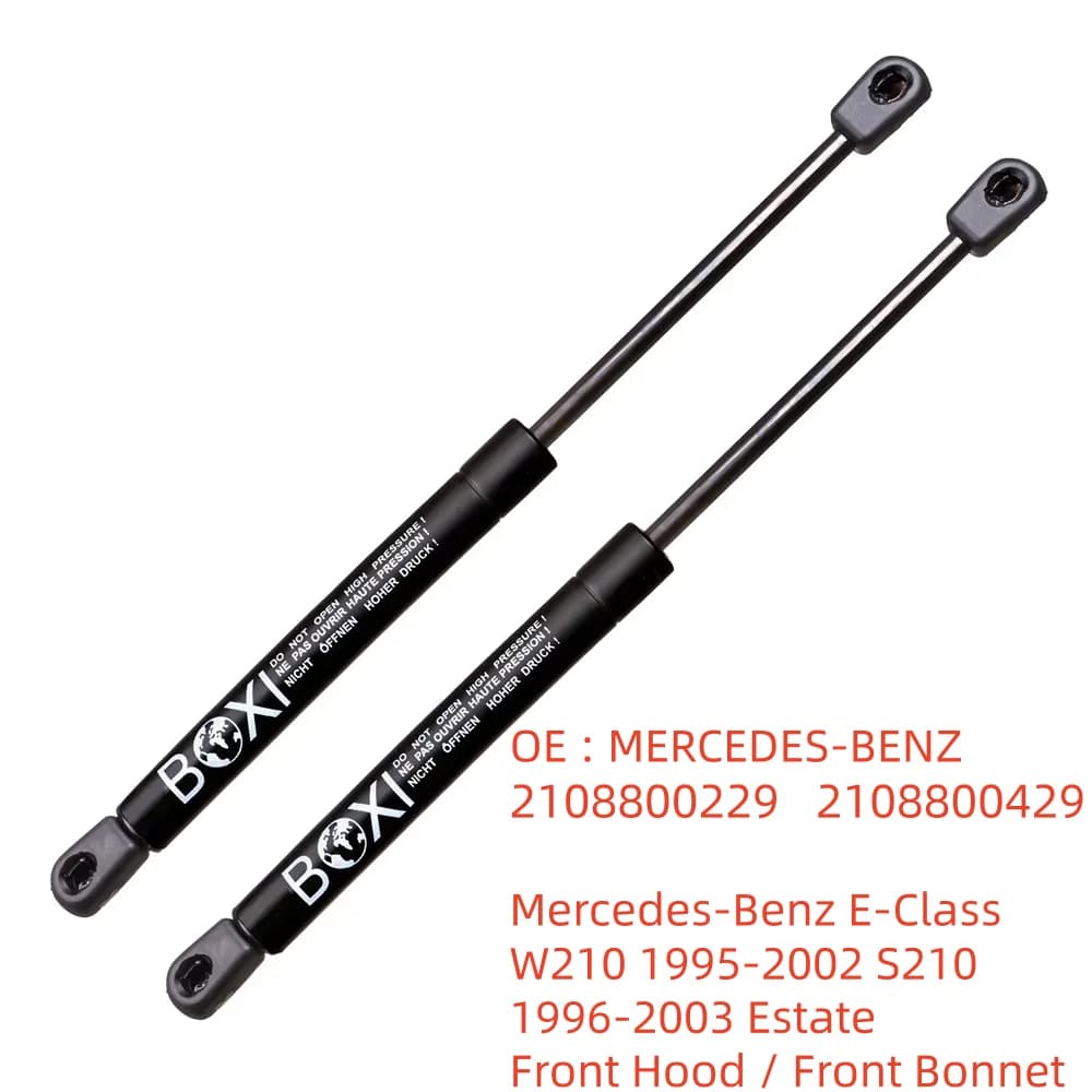 BOXI 2 pièces vérins de levage de capot 2108800229 2108800429 pour Mercedes-Benz Classe E W210 1995-2002 S210 1996-2003 Break