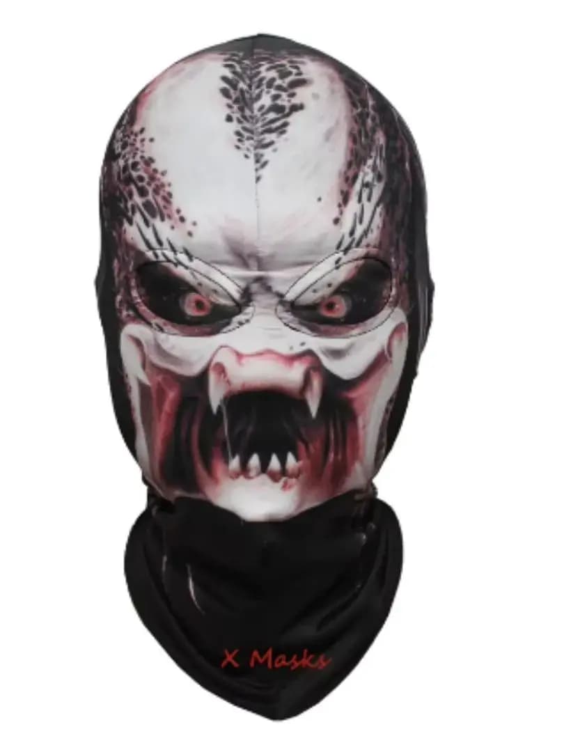 Le masque du prédateur, Costume de cagoule d'halloween, casque d'appel en plein air, masques de motard en plein air, hors-service de héros pour enfants