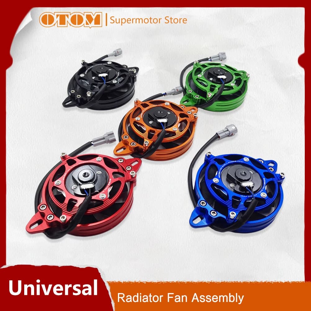 OTOM-Assemblage de cadre de coque de ventilateur de moto, refroidisseur d'eau précieux, adapté pour 150cc, 200cc, 250cc, KTM, HONDA, YAMHA Motocross Universal