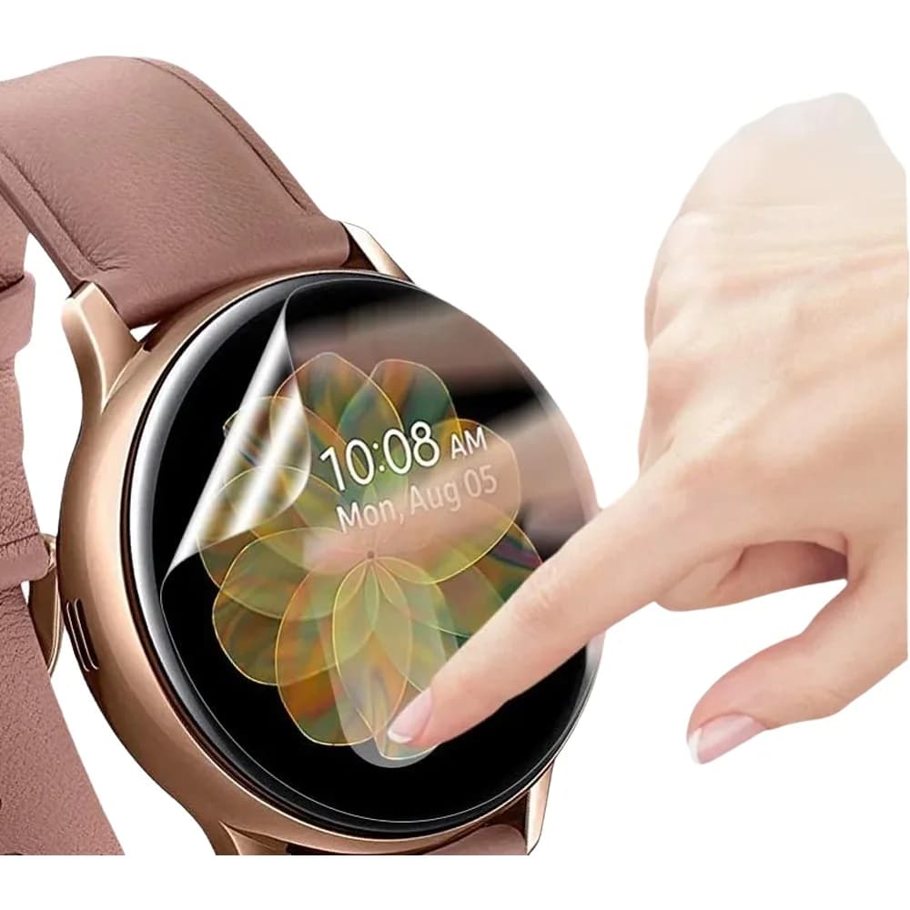 Protecteur d'écran souple Hydrogel TPU, 100 pièces, diamètre 35m 36mm 37mm 38mm 39mm 40mm 33mm 34mm 32mm 31mm, Film de protection pour montre intelligente