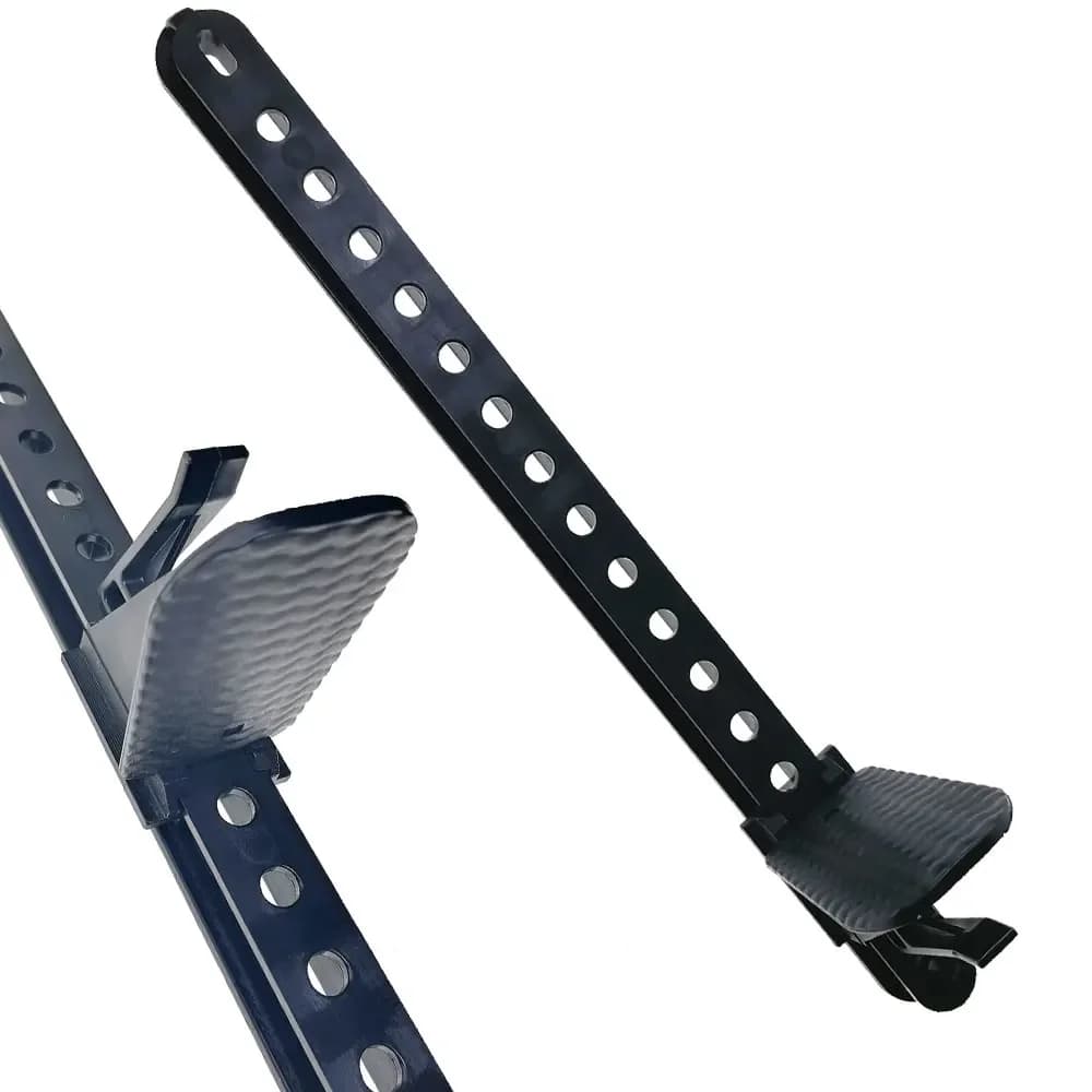 1 paire de repose-pieds de Kayak réglables, pédale pour bateau à rames, canoë