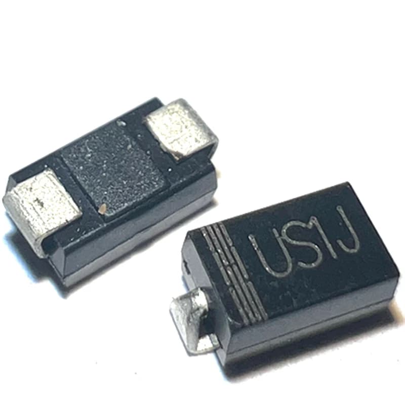 Diode de récupération rapide US1M SMD UF4007, Patch SMA, redresseur de colis 1A1000V 100, DO-214AC pièces