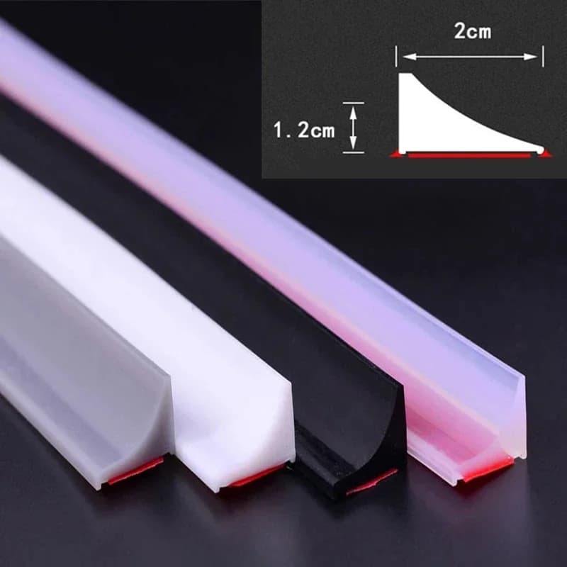 Bande de Retenue d'Eau Chaude en Silicone Multicolore, Machine à Laver, Bassin, Poêle, Mathiation Sec et Arrière de Douche