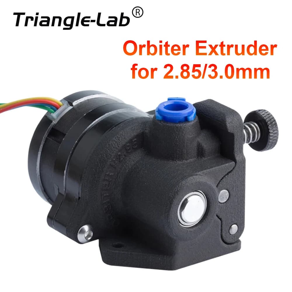 Extrudeur Orbiter Trianglelab pour filament de 2,85/3,0 mm, version complète V1.5 avec moteur LDO pour filament PLA, ABS, TPU de 2,85 mm