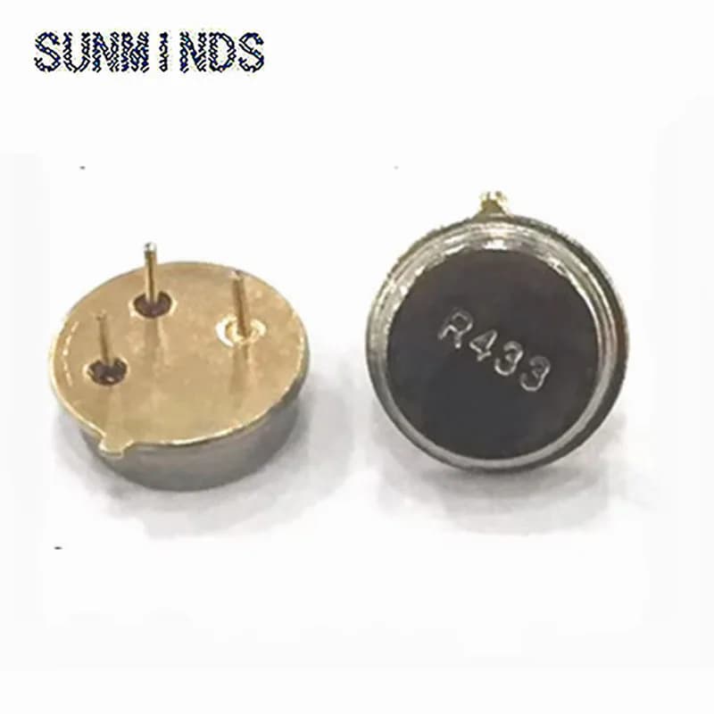 Oscillateur à cristal 3P, filtre circulaire, R433 R433A, 433MHZ, 433M, 433.920MHZ, 5 pièces par lot, 30 pièces