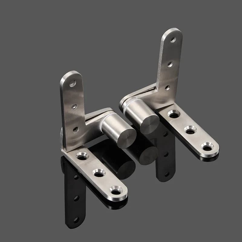 Charnières de porte pivotantes en acier inoxydable, loquets de portes, loquet réglable, haut et bas, meubles, page cachée, rapDuty