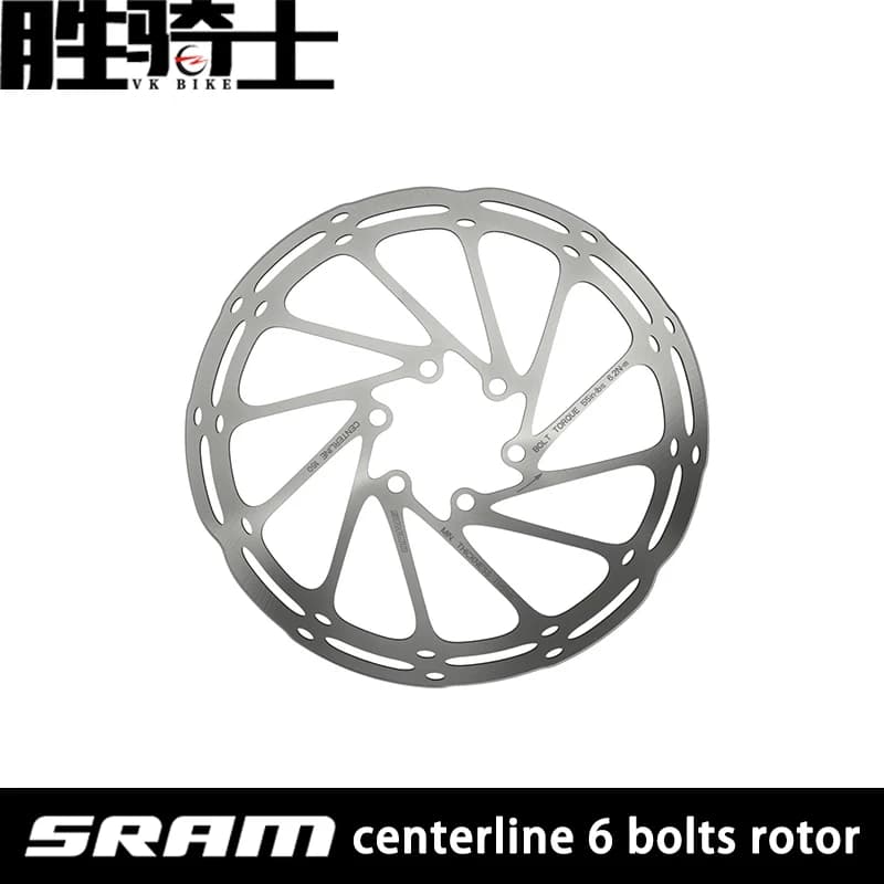 SRAM – Rotor de frein à disque pour vélo de route, 6 boulons, 180mm, 160mm