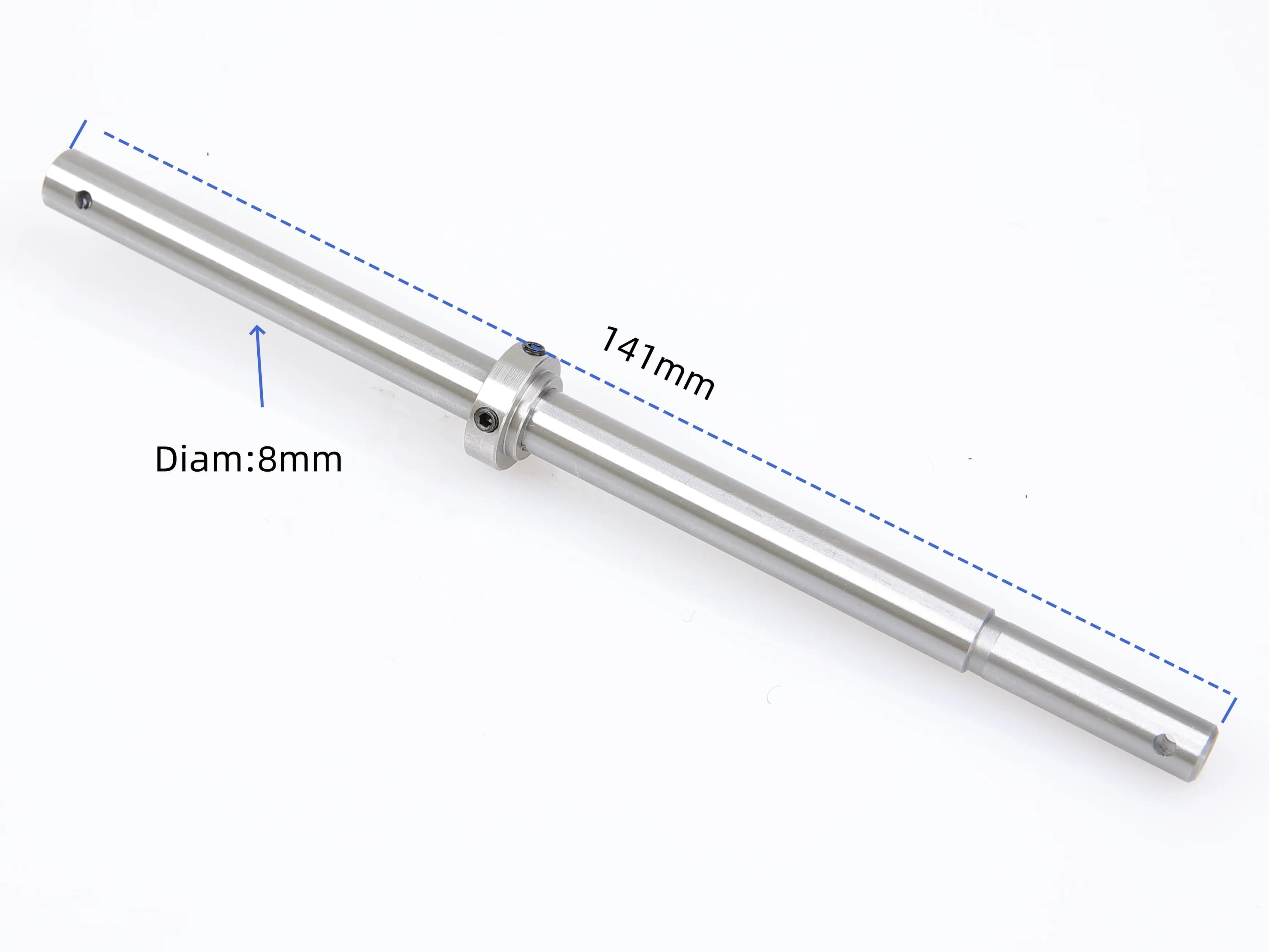 Arbre de rotor principal pour hélicoptère télécommandé T-rex 500 DFC, pièce pour T-rex 500DFC (2 pièces par ensemble).