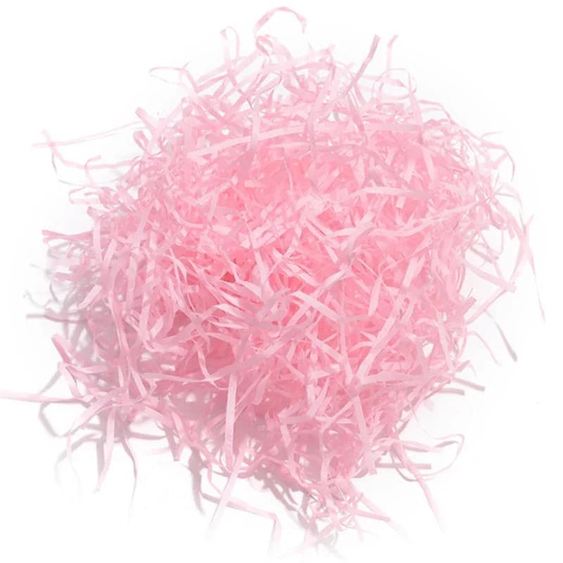 100g couleur bricolage papier déchiqueté froissé papier raphia confettis papier mariage noël boîte-cadeau matériel de remplissage tissu remplissage déco