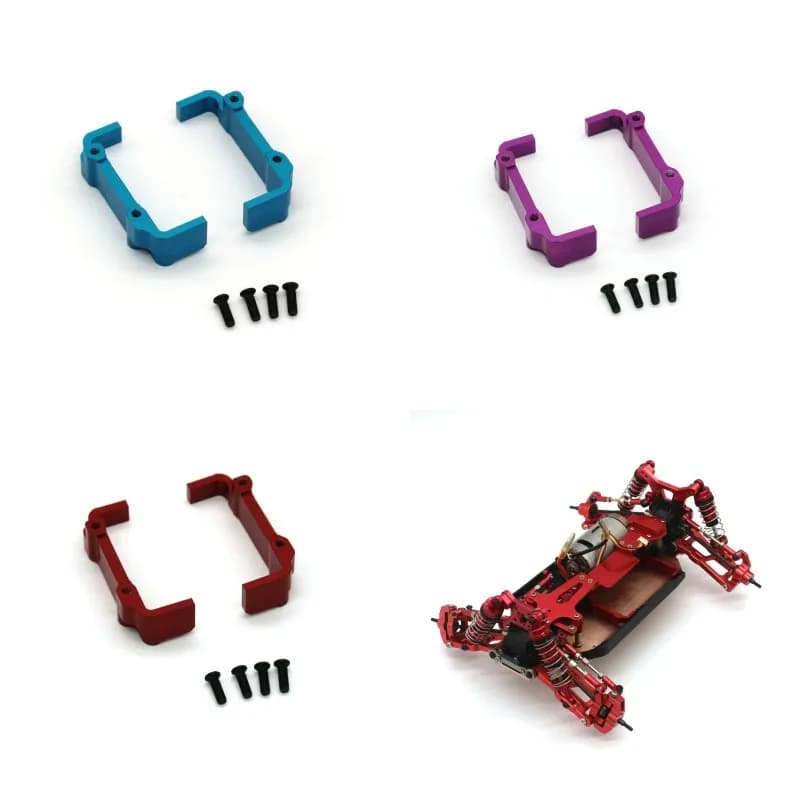 Fixations de batterie en métal pour voitures télécommandées RC Wltoys 144001 144010 144016 144018 124016 124017 124018 124019