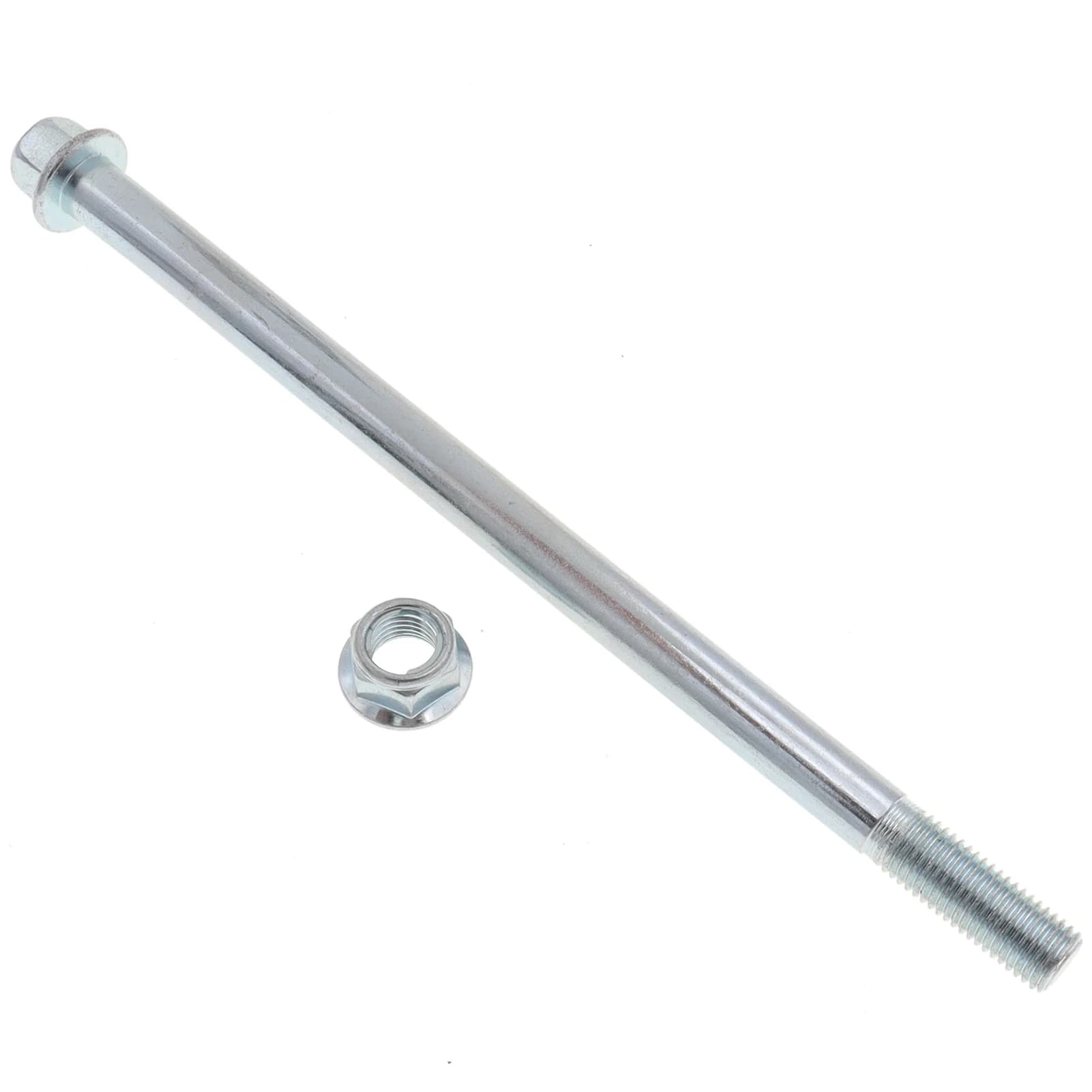GB5787 M10x1.25 200 210 220 230 240 245mm Grade 8.8 boulons à bride hexagonale galvanisée vis coussin de ceinture axe à filetage partiel
