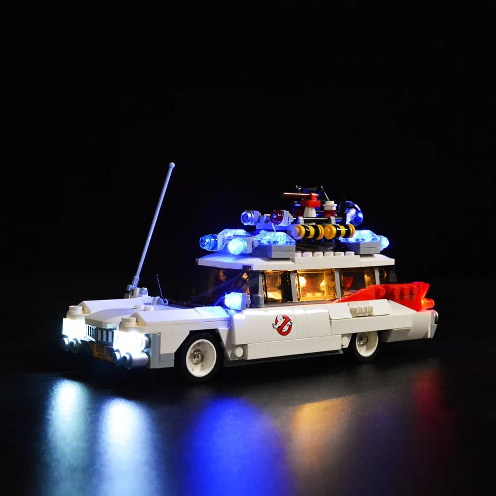 Kyglaring – ensemble d'éclairage Led, jouets de bricolage pour 21108 blocs, Compatible avec les briques Ghostbusters Ecto-1 (blocs de construction non inclus)