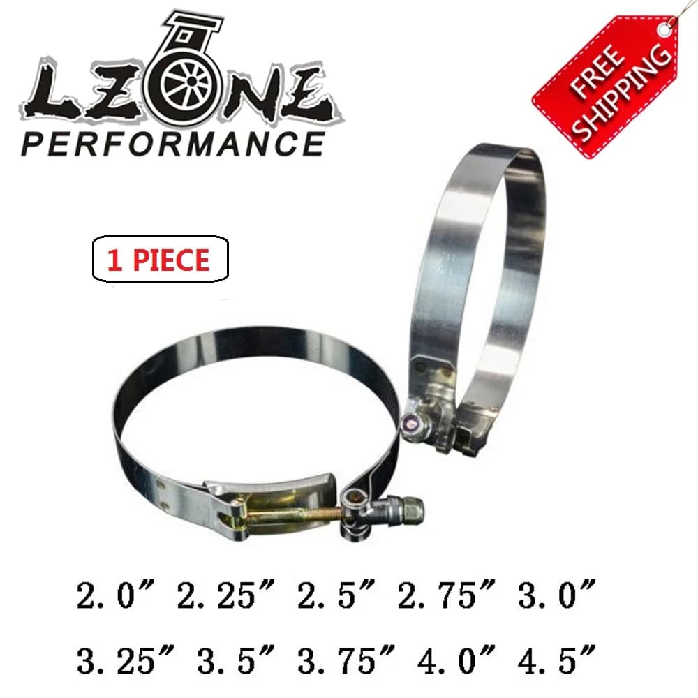 Collier de serrage pour tuyau en T en acier inoxydable, 2,2 en T, turbo, silicone, 56-2.25mm, 2 pouces, 2.5 pouces, 3.5 pouces, 3 pouces, 125 pouces