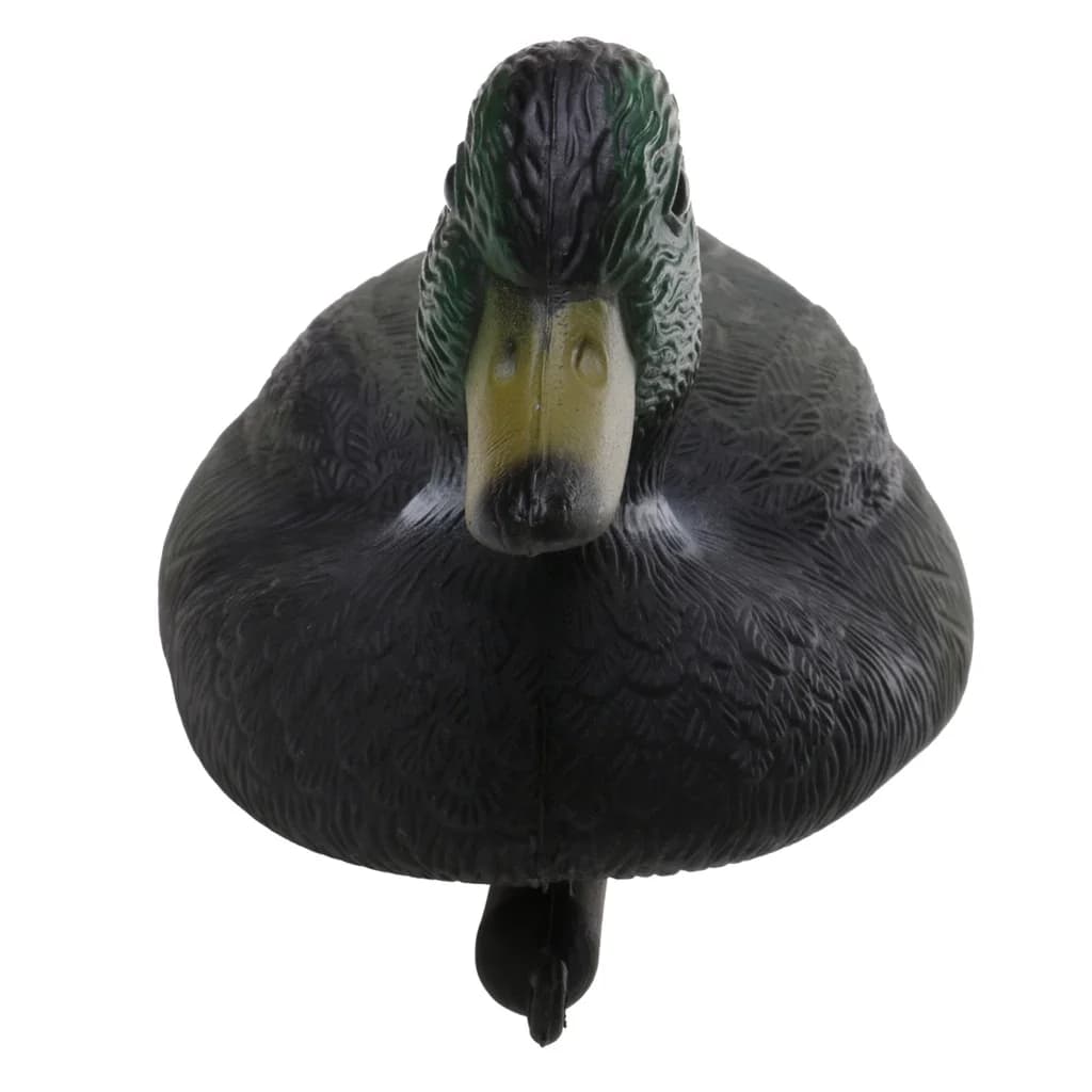 Leurre flottant avec quille pour la chasse en plein air, leurre de canard, accessoires de pêche, flotteur d'oiseau réaliste sur l'eau, 3D, 1 paire
