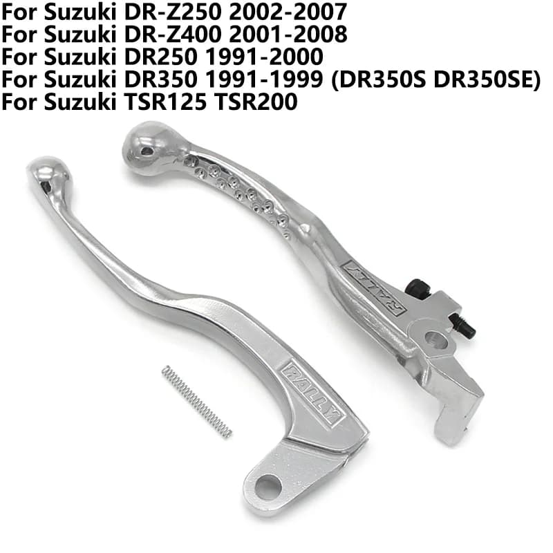 Leviers de frein avant et d'embrayage de moto pour Suzuki DR-Z250 2002-2007 DR-Z400 2001-2008 DR250 DR350 DR350S DR350SE TSR125 TSR200