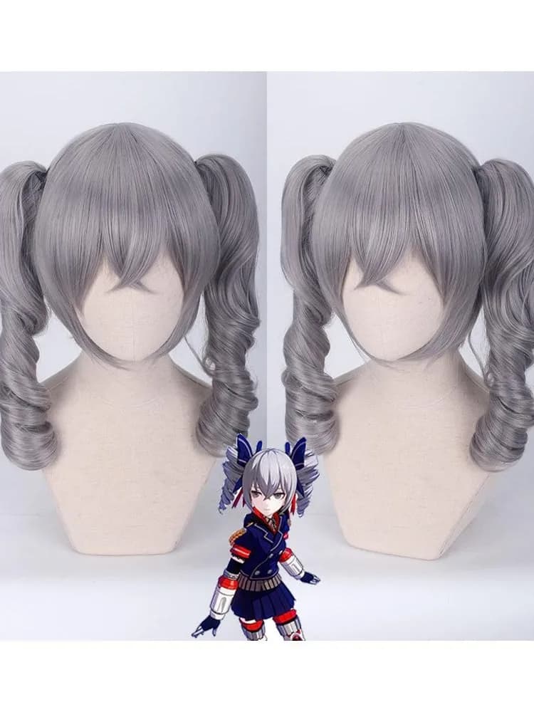 Jeu Honkai Impact 3 Cosplay perruques Bronya Zaychik Cosplay résistant à la chaleur synthétique perruque Halloween fête Benghuai 3 Reburn Cos