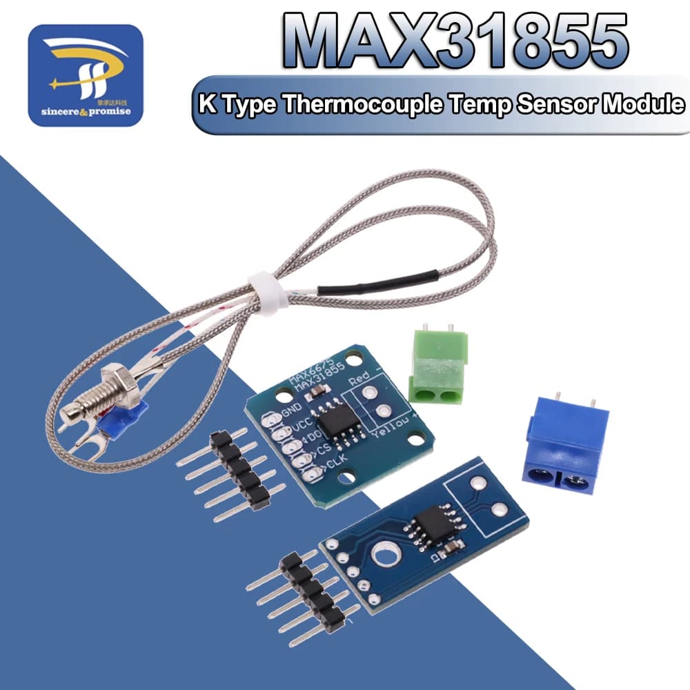 Capteur de température à Thermocouple de Type K, Module MAX31855, mesure de température 0-800 degrés pour Arduino