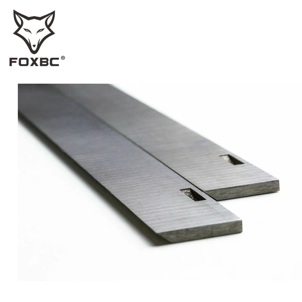 FOXBC – lame de raboteuse HSS, 260x20x3mm, pour Dewalt D27300, accessoires pour outils électriques, 2 pièces