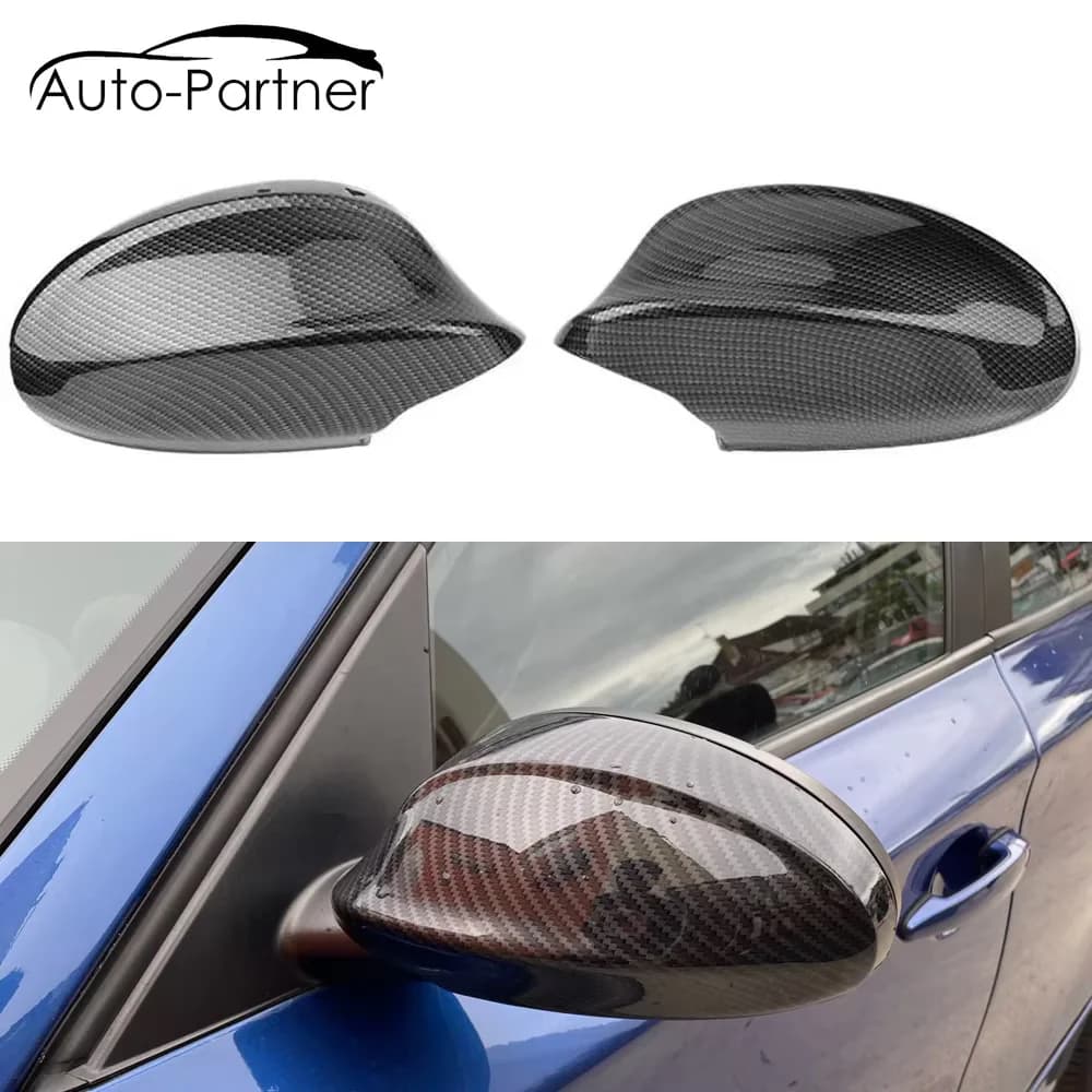 Couvercle de rétroviseur latéral couleur Fiber de carbone ABS, pour BMW E90 E91 2005-2007 E92 E93 2006-2009 M3 Style E80 E81 E87