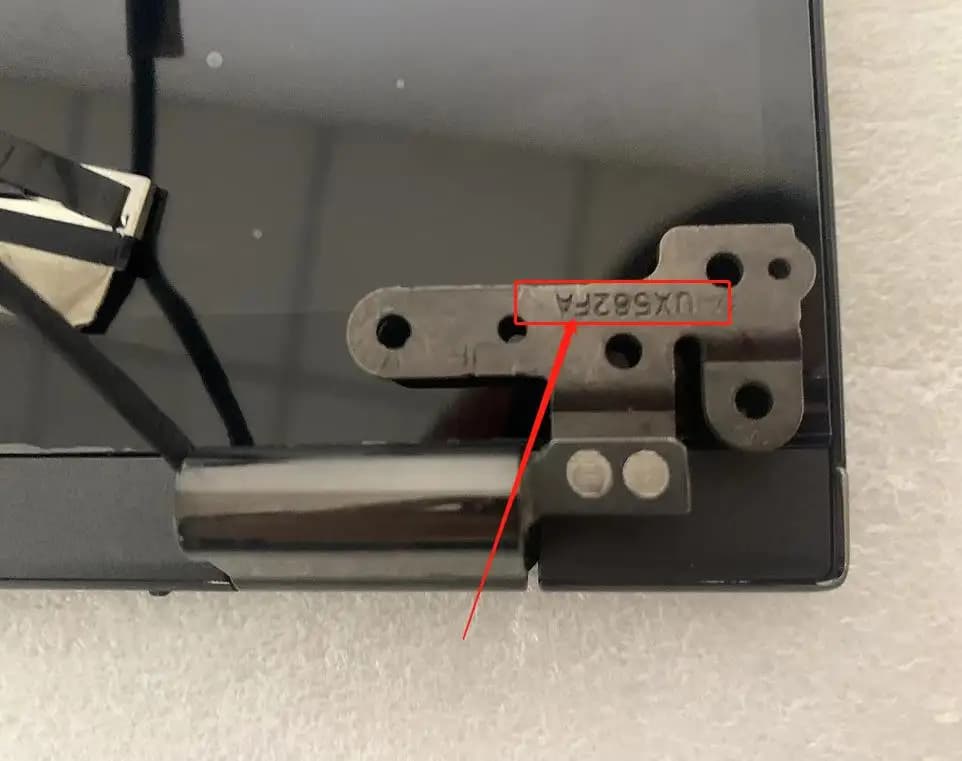 Remplacement pour ASUS ZenBook Flip 15 UX562FA UX562FAC UX562UG – Ensemble complet d'écran LCD tactile 15,6 pouces
