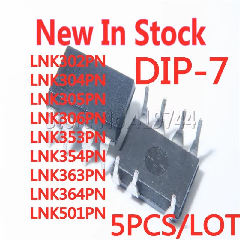 Lot de 5 pièces, nouveauté, DIP-7