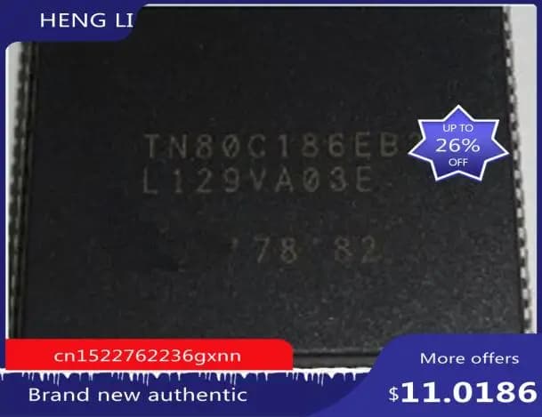 Livraison gratuite TN80C186EB20 TN80C186EB TN80C186E