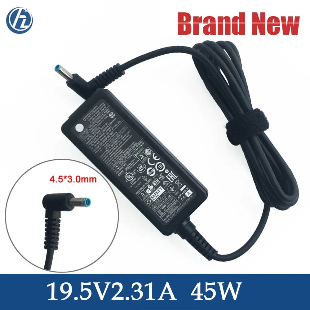 Chargeur d'alimentation d'origine 19.5V 2.3l'autorisation 45W adaptateur secteur pour ordinateur portable pour HP 741727-001 740015-002 HSTNN-CA40 740015-003 ADP-45WD B