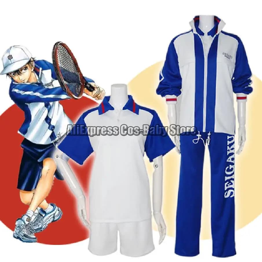 Cosplay le Prince du Tennis, uniforme scolaire, SEIGAKU, Echizen, Ryoma, Tezuka, Kunimitsu, Costumes d'été, Costumes d'halloween, nouvelle collection