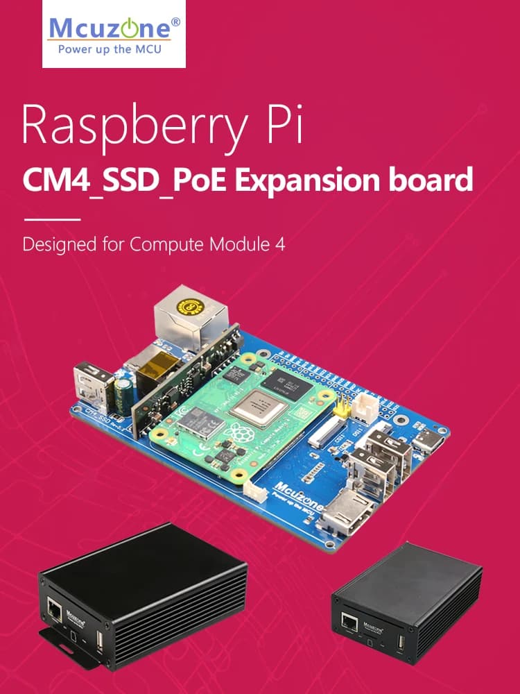 Carte Raspberry Pi CM4 SSD_PoE 6 000, prise en charge 2242/2280 NVcloser M.2, CSI,DSI,4G persévérance, alimentation POE