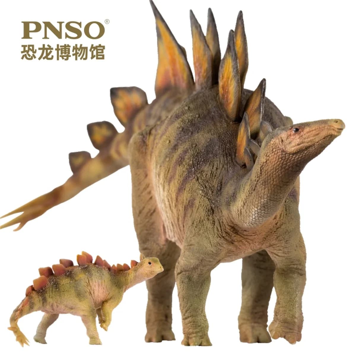 EN STOCK! Figurine de dinosaure PNSO Stegosaurus Biber Rook 1:35, série musées, animal préhistorique, collectionneur, cadeau pour adulte