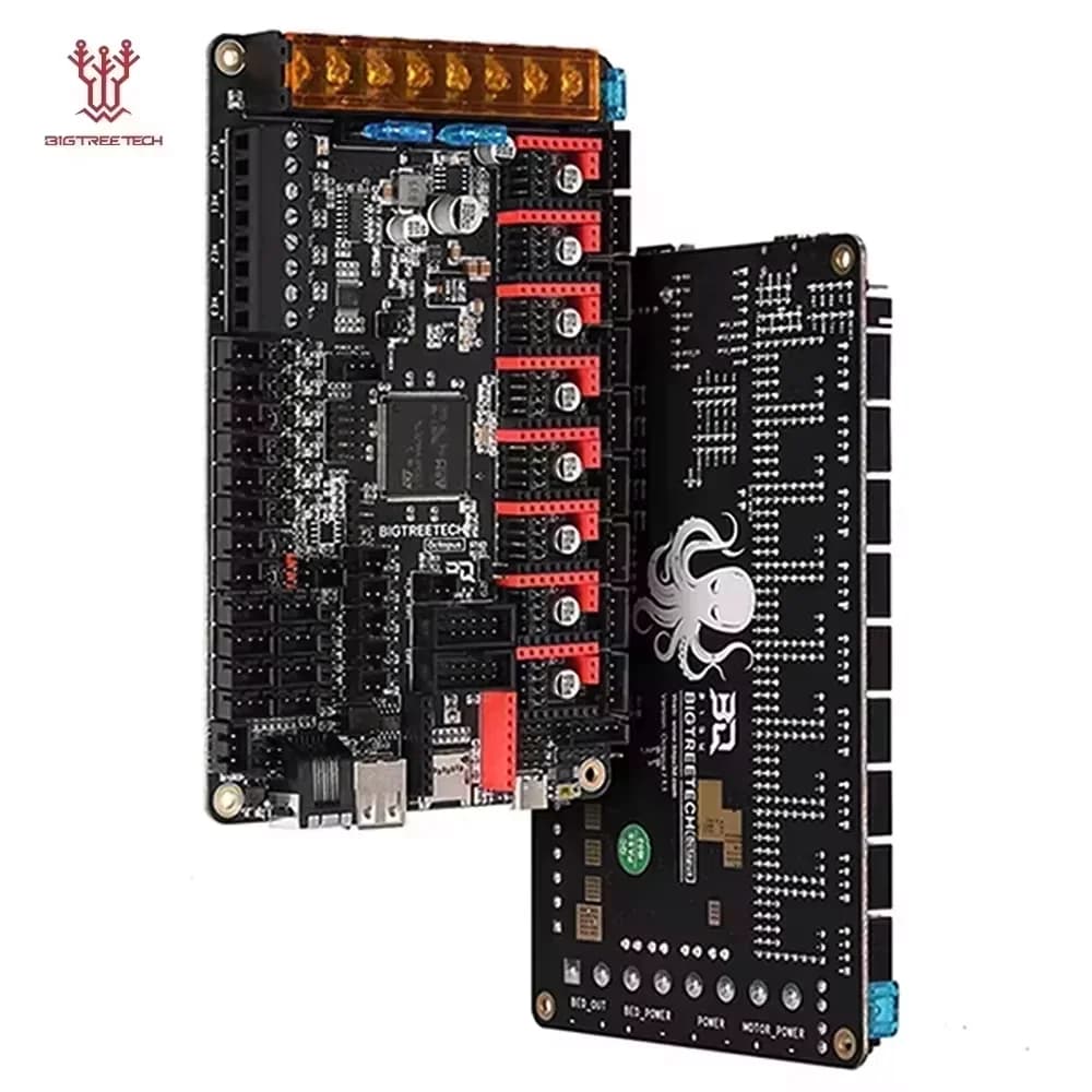 Carte mère BIGTREETECH Octopus V1.1, carte de contrôle 32 bits TMC2209 TMC5160T, pièces d'imprimante 3D VS SKR V1.4 Turbo pour Voron 2.4 CR10