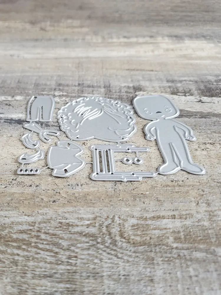 Catlove-Matrices de découpe en métal de la série Elmain, moule de scrapbooking, galets de découpes, carte de bricolage exécutif, gaufrage artisanal, nouveau, 2021